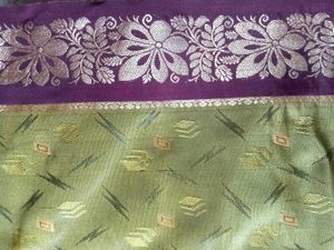 Elegant Purple Saree