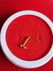 Nose Pin Gold Parrot Design