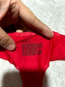 Red Thong - Comfort &amp; Style