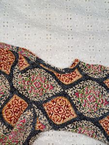 Anarkali Style Cut Shoulder Dress/Kurta