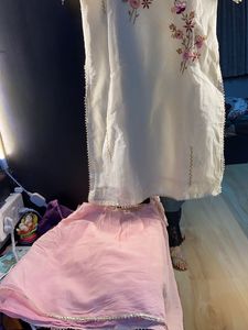Good Quality Kurta With Sharara Set