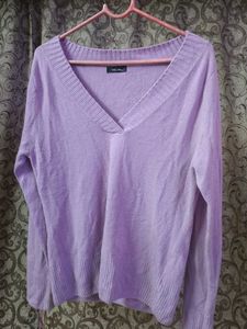 Lavender Knit Sweater