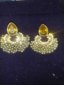 Black Metal Earrings Beautiful