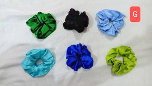 Set of 6 Scrunchies