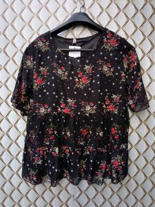 New With Tag Floral Aesthetic Top