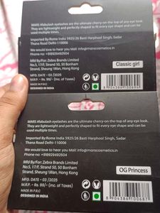 MARS False Eyelashes With Swiss Beauty Lash Glue