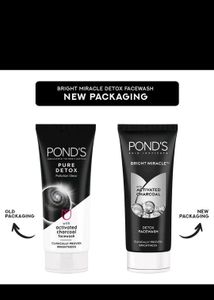 🌿 Pond&#39;s Pure Detox Charcoal Face Wash