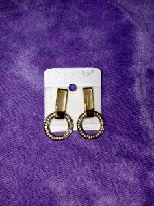 Beautiful Golden Long Earrings