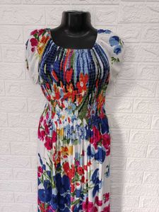 Floral Summer Maxi Dress