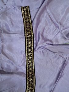 Pure Satin Sharara With Net Heavy Dupatta