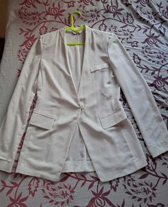 White Blazer Jacket