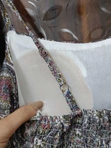 Paisley Dress with Shrug