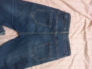 Low Raise Simple Flare Jeans