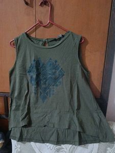 Olive Green Top