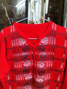 woolen kurta handmade
