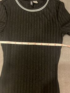 Cotton Ribbed Bodycon Dress