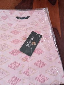 Butterfly Pink Geometric Print Top