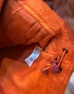buffalo Orange Fleece Jacket