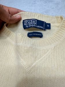Polo Ralph Lauren Old Money Cream Sweater