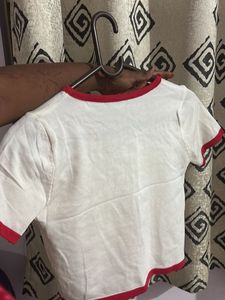 Heart Button Crop Top 💌