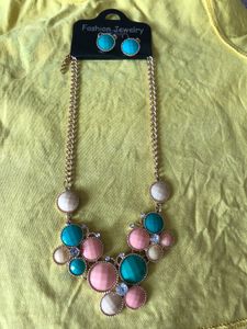 Chunky Colorful Jewelry Set