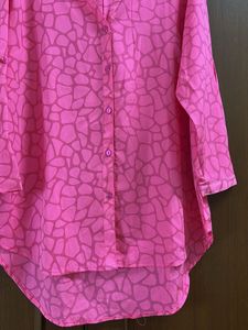 Pink Printed Top
