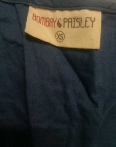 Blue Sleeveless Dress