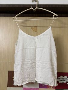 COTTON ON White Sleeveless Tank Top