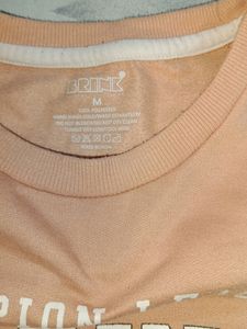 Peach Color Sweatshirt