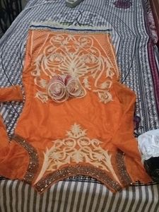Beautiful  Party Wear  Kurti With Chuda Free