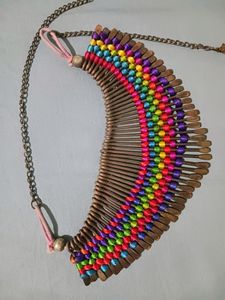 Multicolour Ethnic Necklace