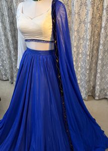 Royal Blue Lehenga Choli