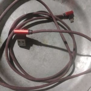 Angled USB Charging Cable Type B C...