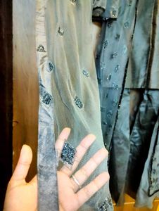Heavy Shrug Sharara Set