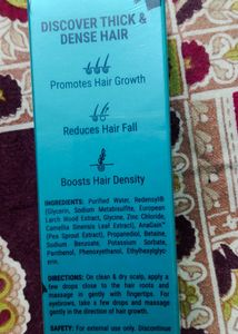 Pilgrim Advance Hair Growth Serum "Sealed"