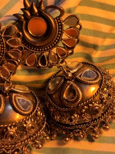 Vintage Style Silver Earrings