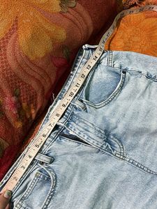 Light Wash Wide Leg Jeans