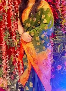 Saree With Blouse Piece