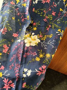 Biba Floral Kurta And Pant Set