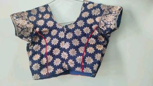 Red &amp; Navy Blue lehenga Choli With Dupatta