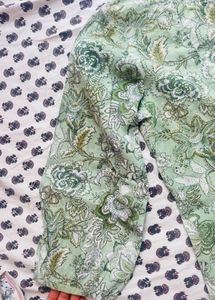 Short Floral Kurti