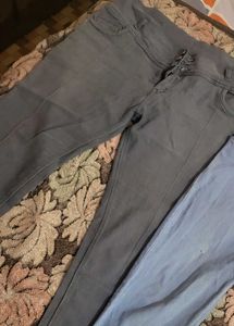 Floral Print Top &amp; jeans combo