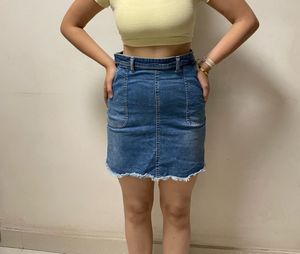 Denim Skirt