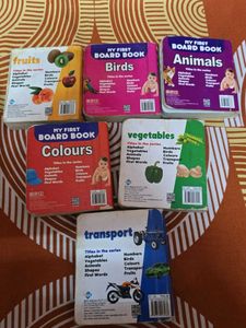 My First Board Book Set - 6 Books