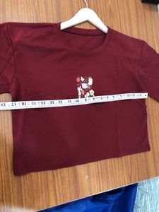Cute Embroidered Tee