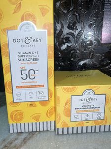 Combo Of Dot And Key Moisturizer,sunscreen
