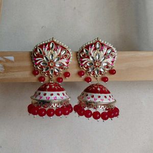 High Quality Pink Jhumke
