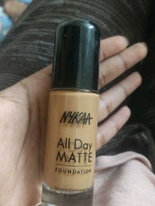 Nykaa all day matte foundation
