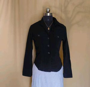 Black Suede Shirt
