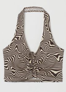 H&amp;m Short halterneck top